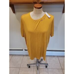 Bee Kind Yellow Tshirt Short Sleeve Plus Size X3